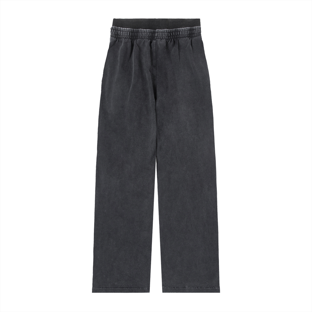 DIFFERENT MINDS — WASHED WIDE-LEG SWEATPANTS