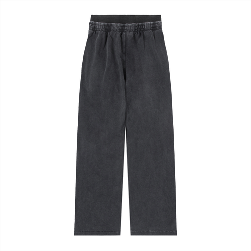 DIFFERENT MINDS — WASHED WIDE-LEG SWEATPANTS